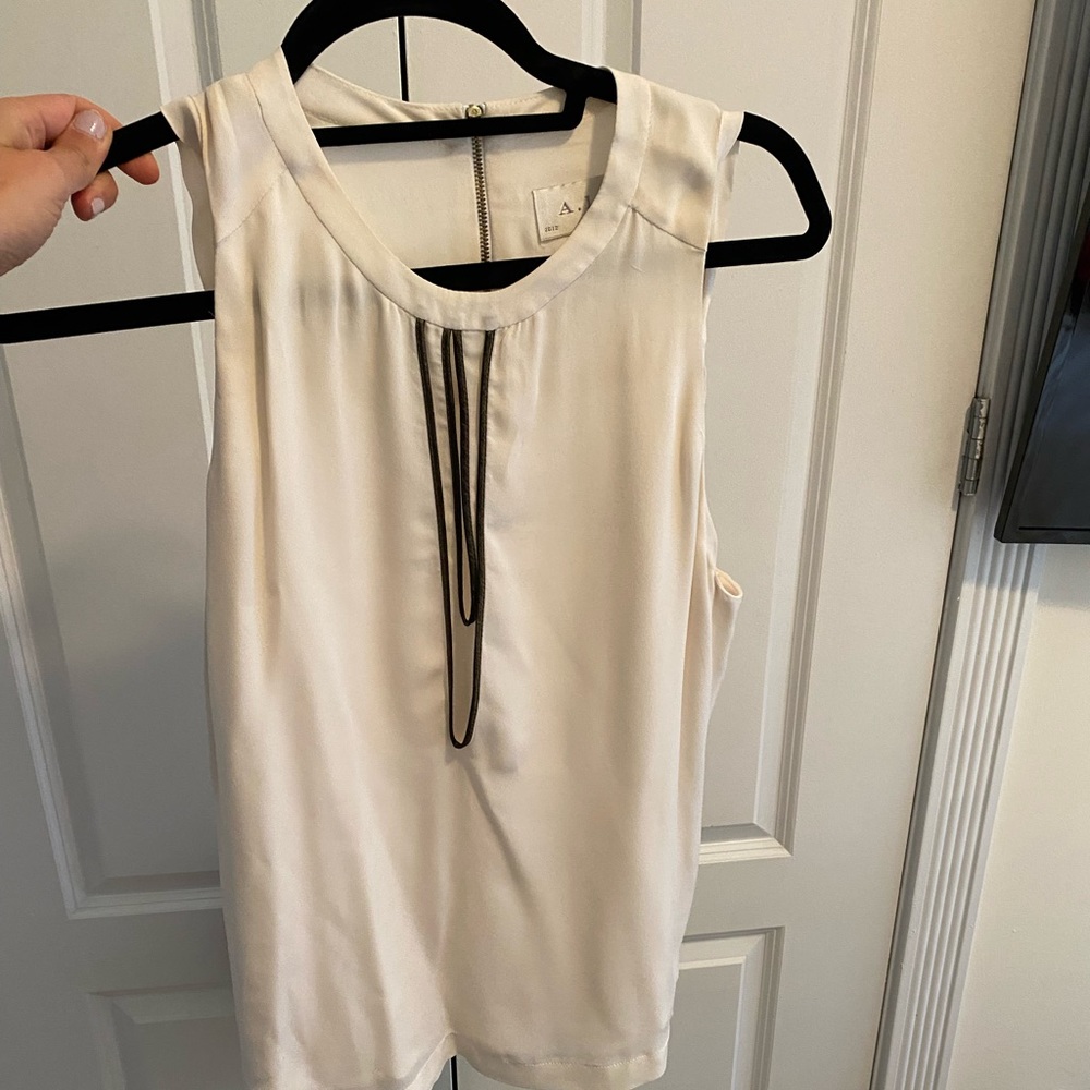A.L.C White Blouse Top. Size M.